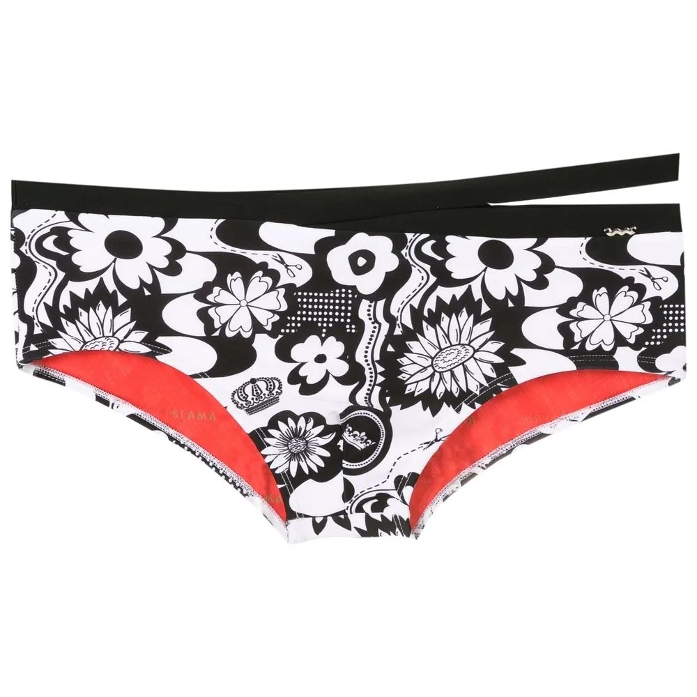 Плавки с цветочным принтом