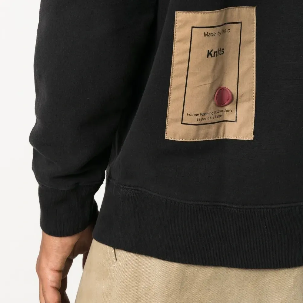 Толстовка с нашивкой-логотипом