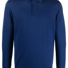 Рубашка поло с длинными рукавами