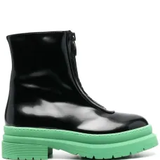 Массивные ботинки на молнии