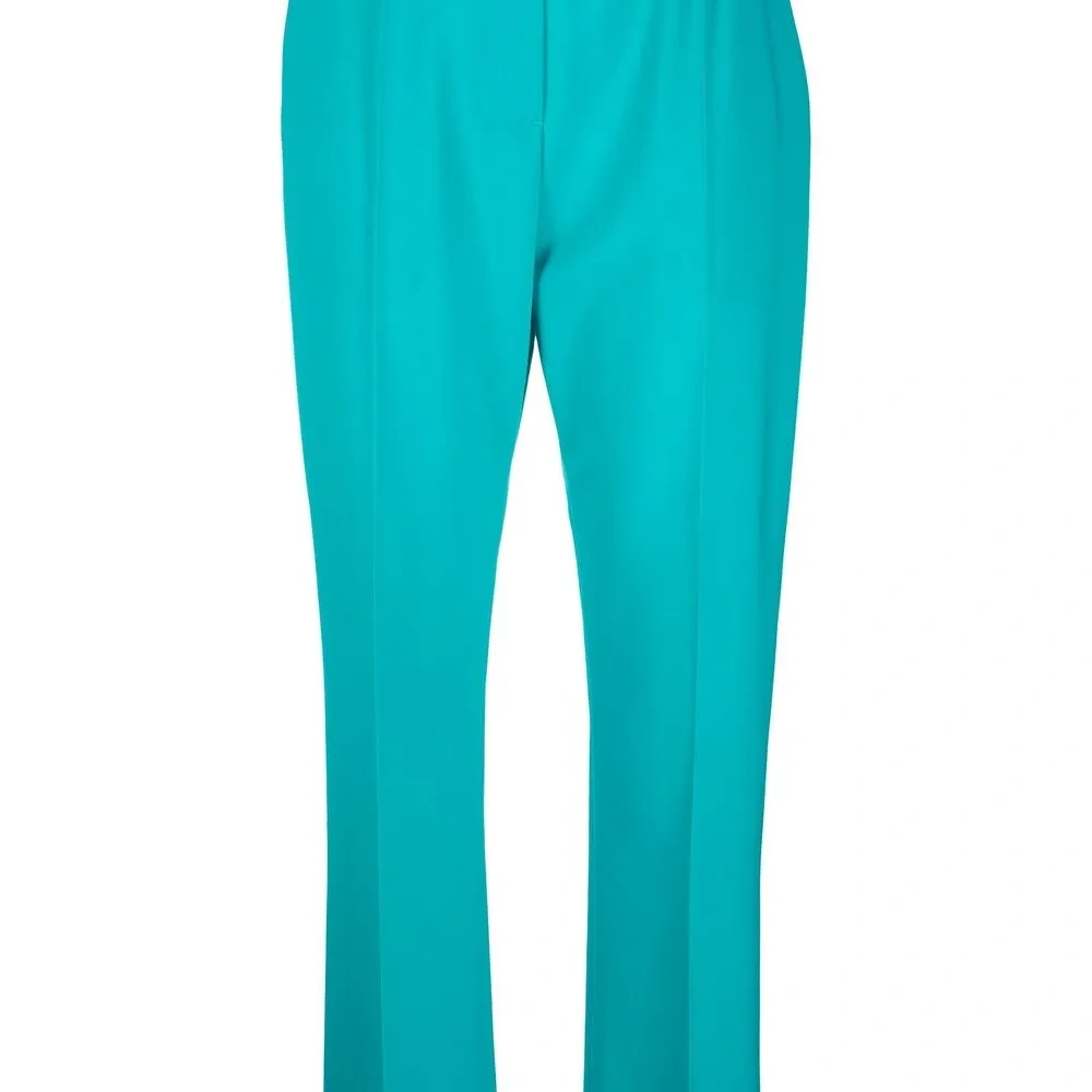 Узкие брюки строгого кроя с логотипом