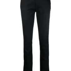 Узкие брюки с разрезами