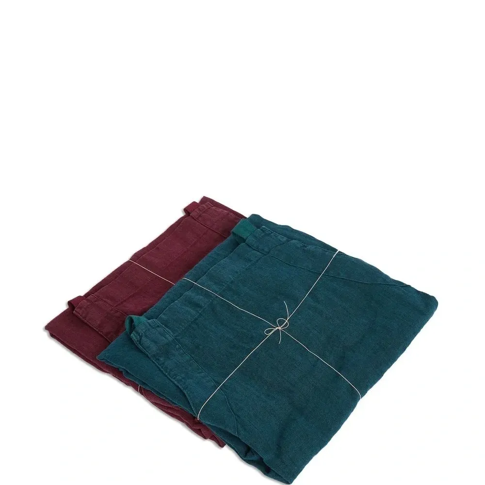 Кухонный фартук из льна