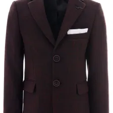 Блейзер строгого кроя с заостренными лацканами