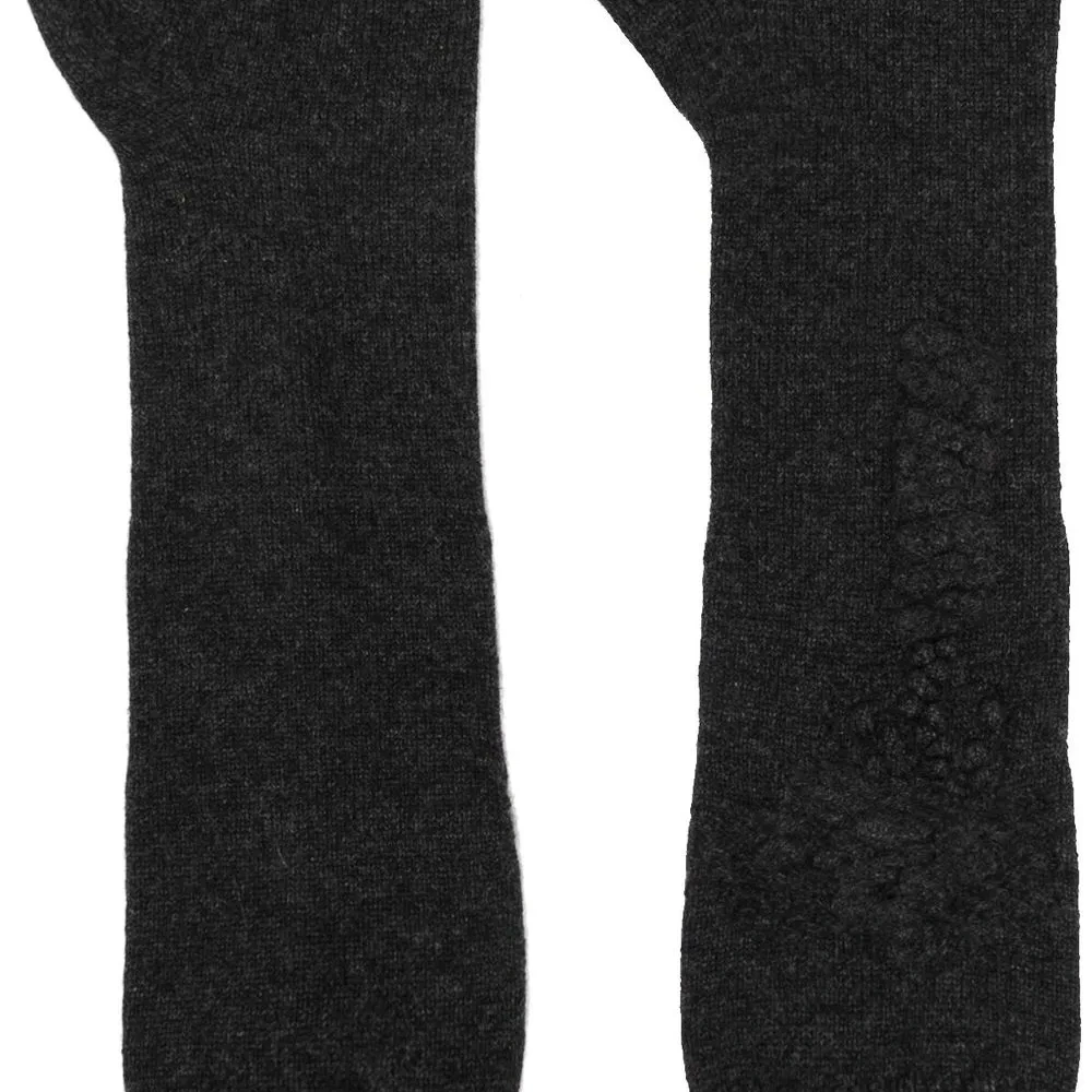 Кашемировые перчатки-митенки