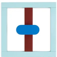 Крючок в стиле колор-блок