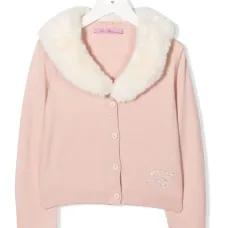 Кардиган с искусственным мехом