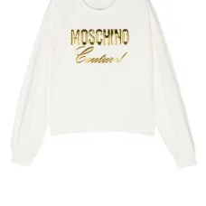 Футболка с длинными рукавами и тисненым логотипом