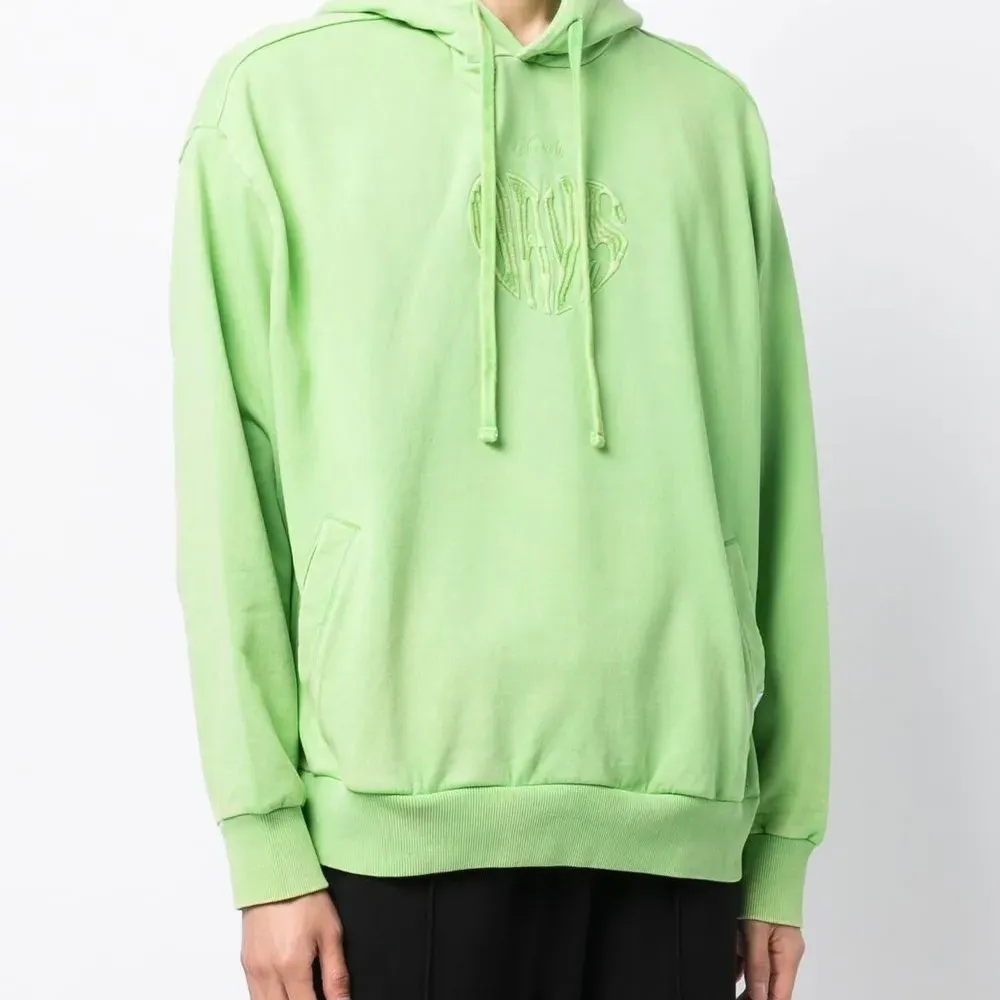 Худи с кулиской и вышитым логотипом