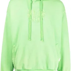 Худи с кулиской и вышитым логотипом