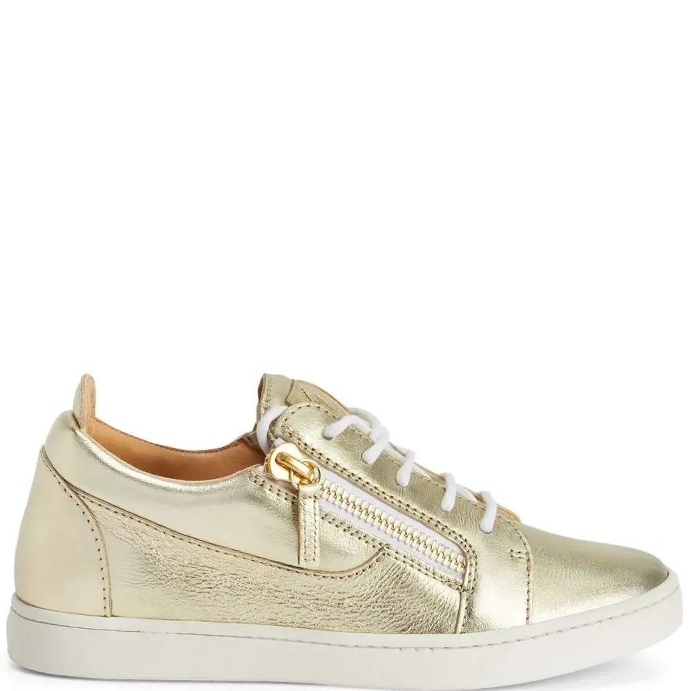 Кеды Nicki с эффектом металлик