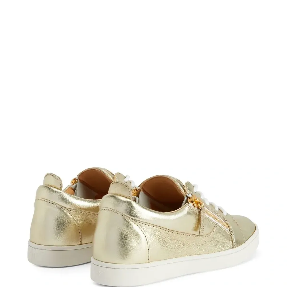 Кеды Nicki с эффектом металлик