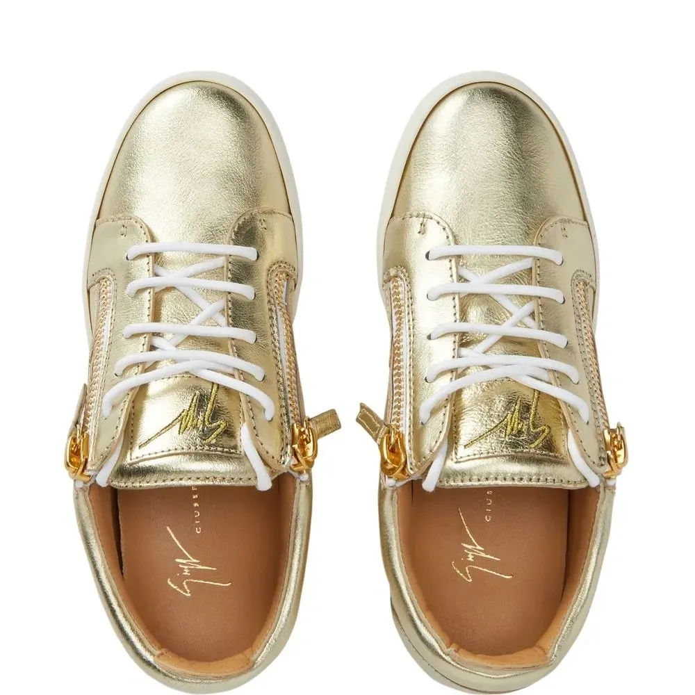 Кеды Nicki с эффектом металлик