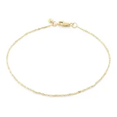 Браслет Shimmer Chain из желтого золота