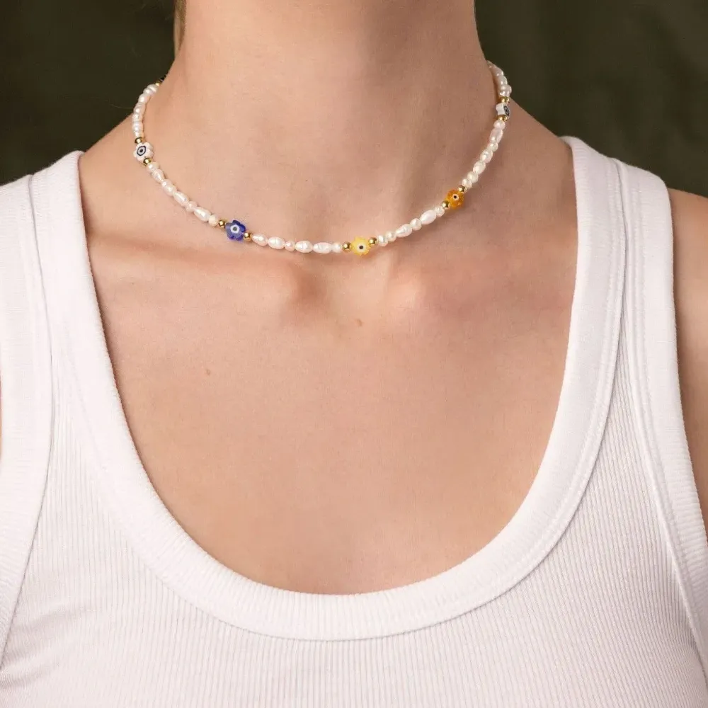 Колье с жемчугом