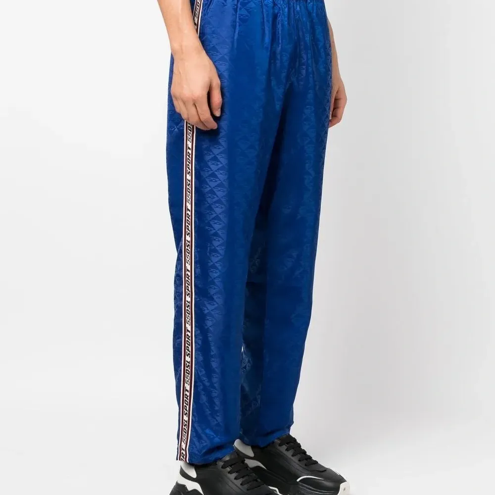 Брюки прямого кроя с логотипом