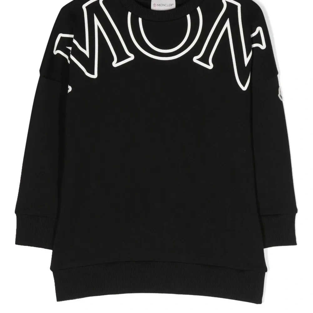 Платье-толстовка с логотипом