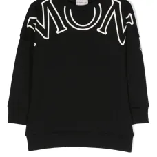 Платье-толстовка с логотипом