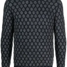 Джемпер с круглым вырезом