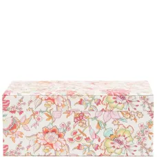 Шкатулка для украшений с цветочным принтом Шкатулка для украшений с цветочным принтом