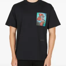 Футболка с цветочным принтом