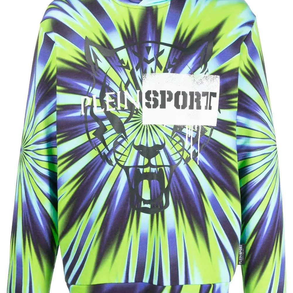 Худи с принтом тай-дай