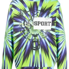 Худи с принтом тай-дай