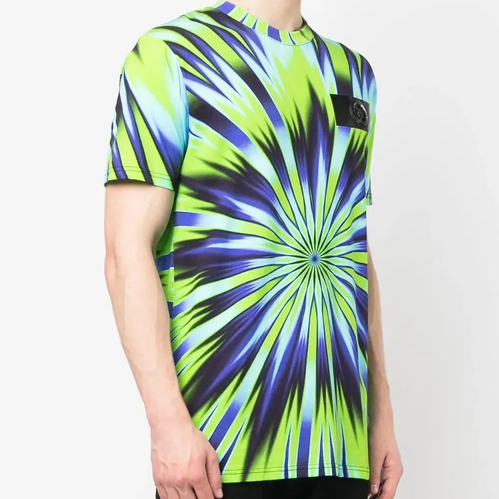 Футболка с принтом тай-дай