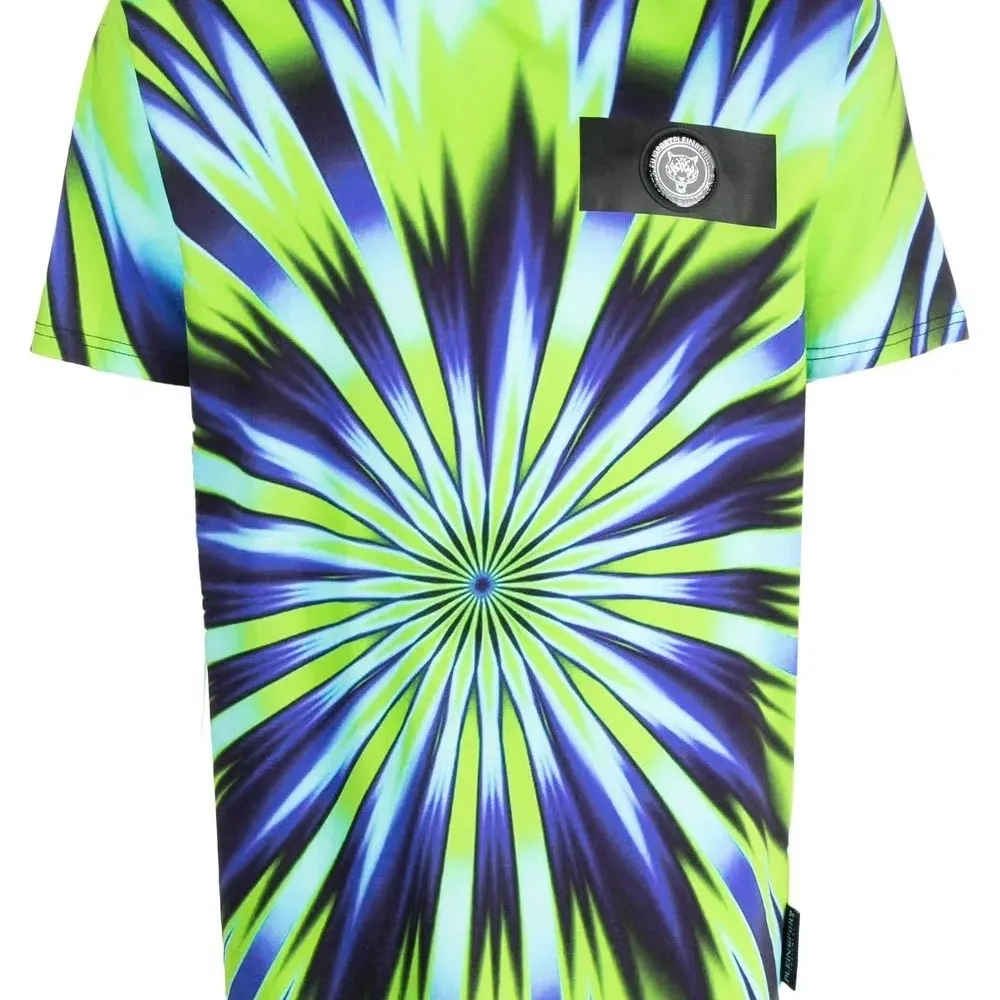 Футболка с принтом тай-дай