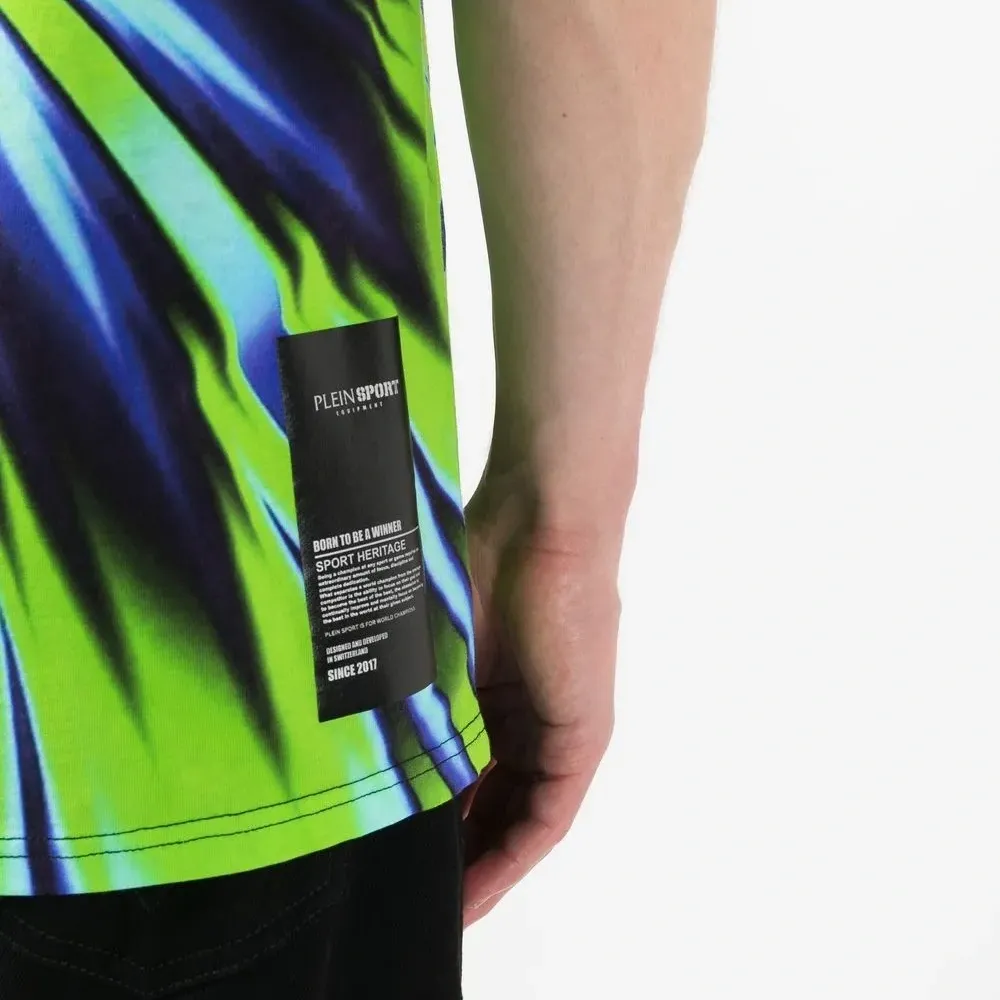 Футболка с принтом тай-дай