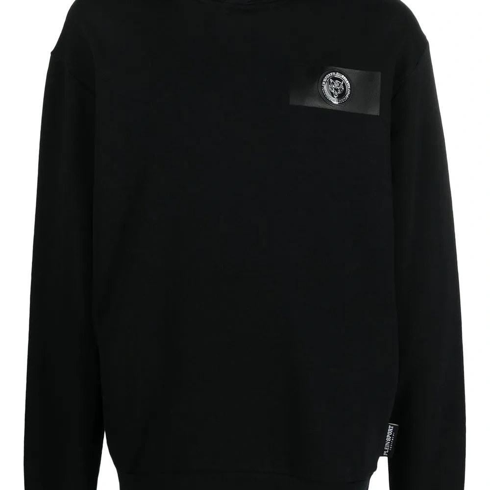 Худи с нашивкой-логотипом