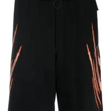 Спортивные шорты с принтом