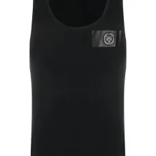 Топ с нашивкой-логотипом