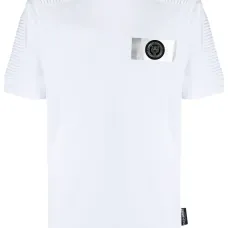 Футболка с нашивкой-логотипом