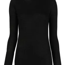 Топ с воротником-воронкой и длинными рукавами Топ с воротником-воронкой и длинными рукавами