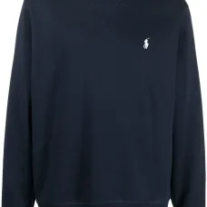 Джемпер с вышитым логотипом