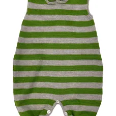 Комбинезон без рукавов в полоску