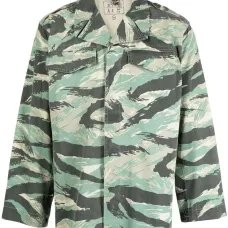 Рубашка с камуфляжным принтом