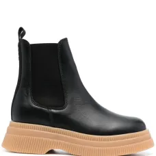 Ботинки с эластичными вставками