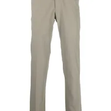 Прямые брюки со складками