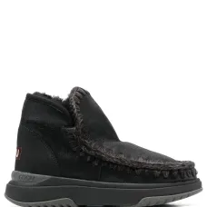 Ботинки в технике кроше