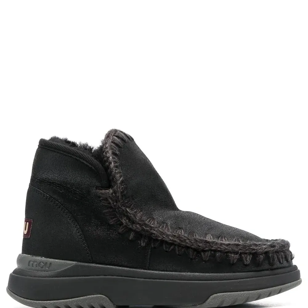 Ботинки в технике кроше