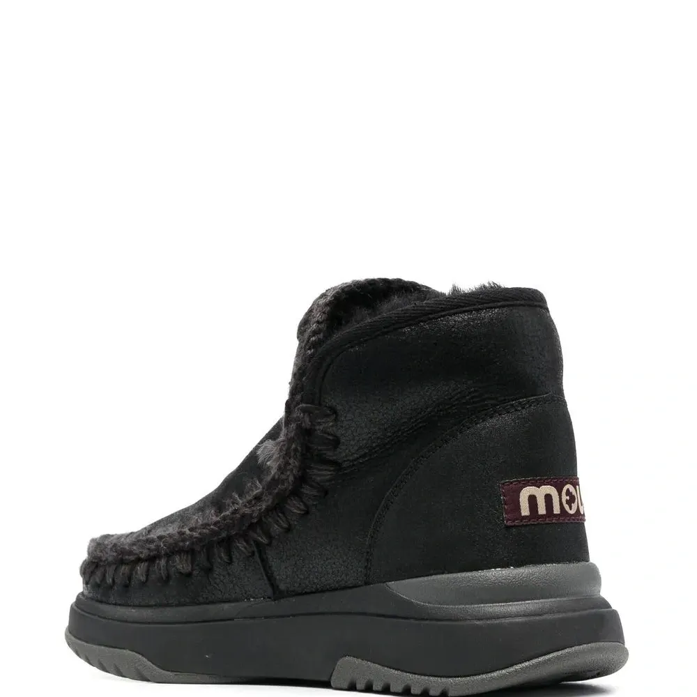 Ботинки в технике кроше