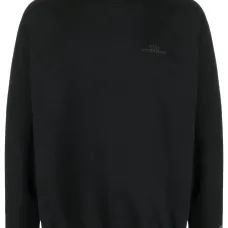 Толстовка с логотипом и высоким воротником