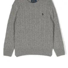 джемпер с вышитым логотипом