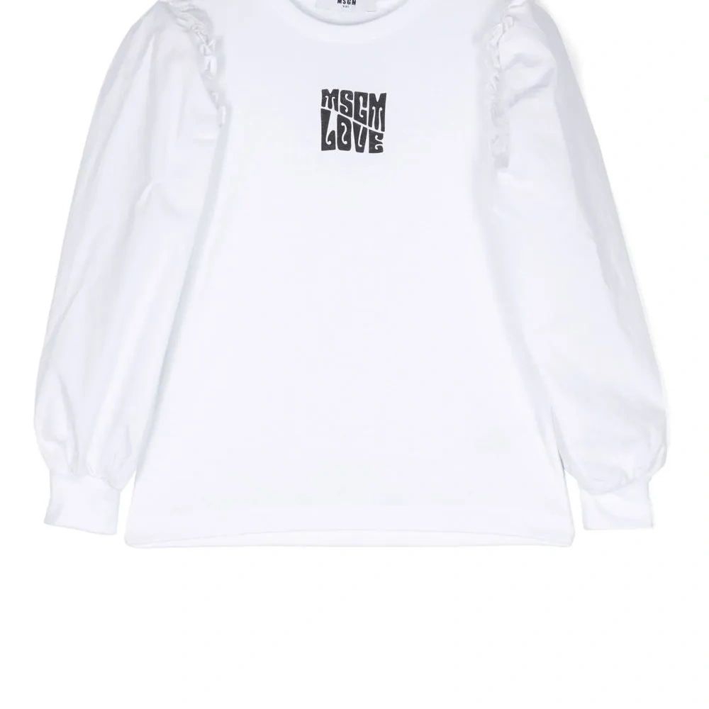 Блузка с оборками