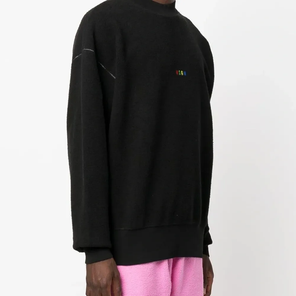 Флисовая толстовка с вышитым логотипом