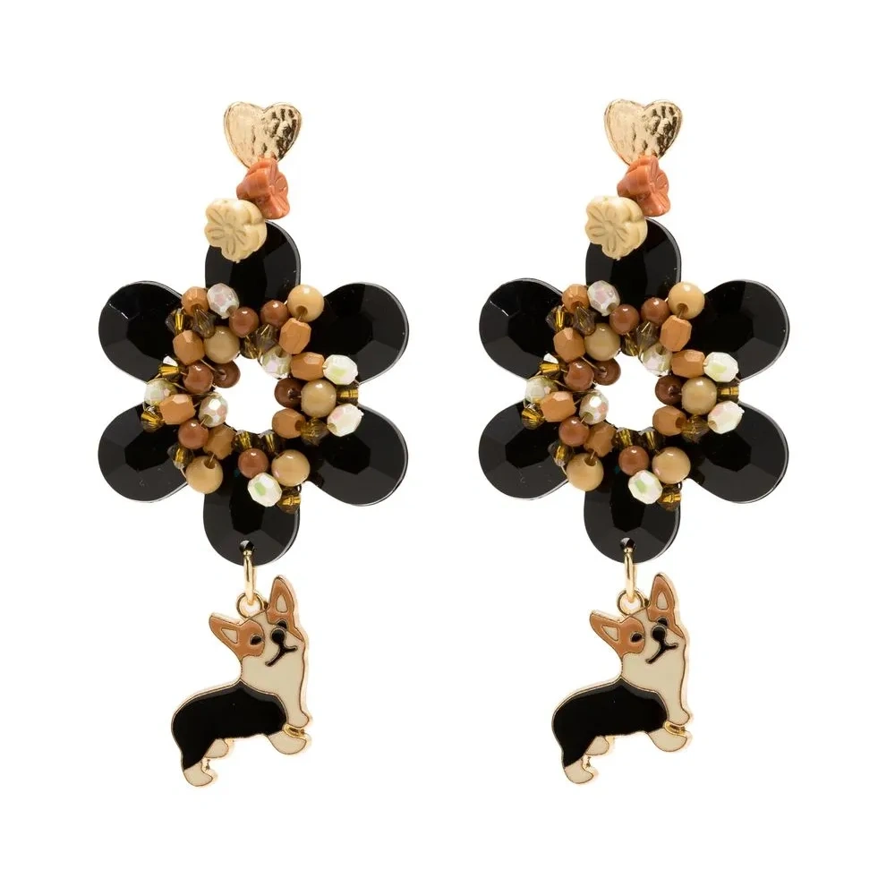 Массивные серьги-подвески