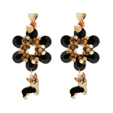 Массивные серьги-подвески