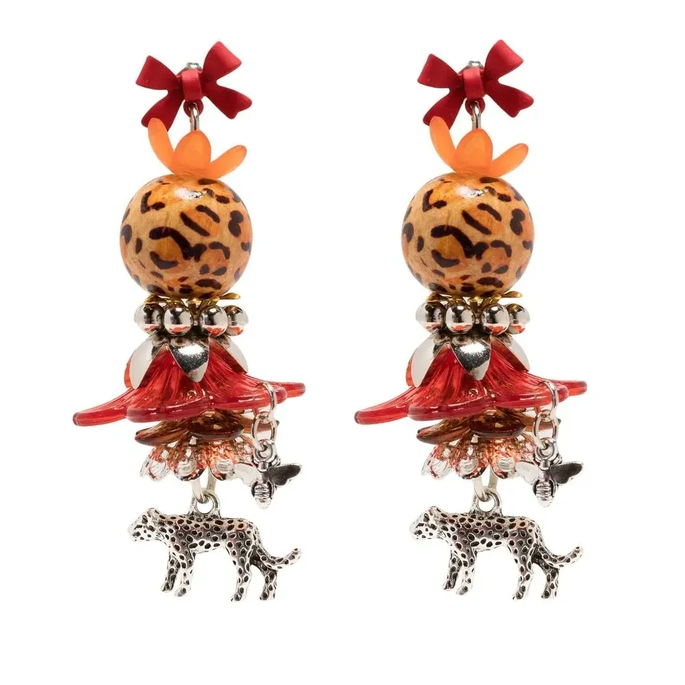 Массивные серьги-подвески